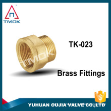 forged pipe fittings plug SPT /NPT male thread brass material cw617n flange endings tube